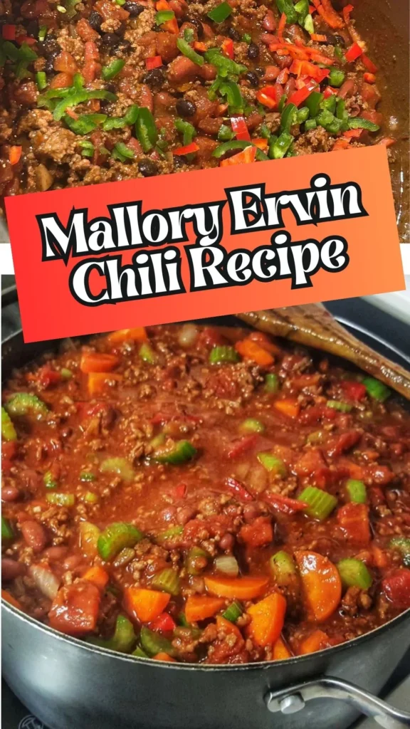 Copycat Mallory Ervin Chili Recipe