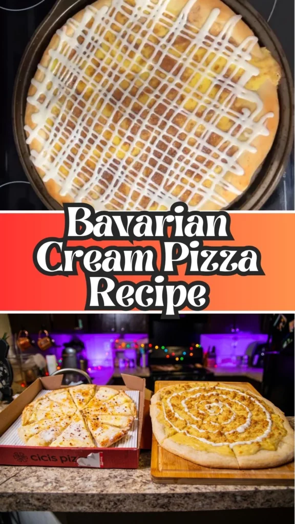 How to make Bavarian Cream Pizza