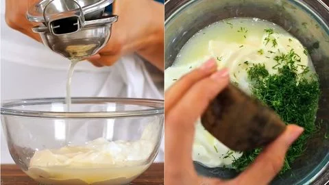 Make the Creamy Dressing