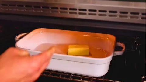 Preheat and Melt Butter