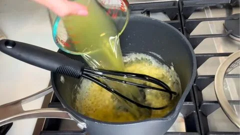 Add the Chicken Broth
