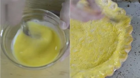 Apply the Egg Wash