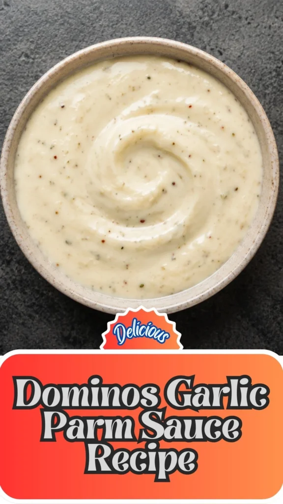 Copycat Dominos Garlic Parm Sauce Recipe