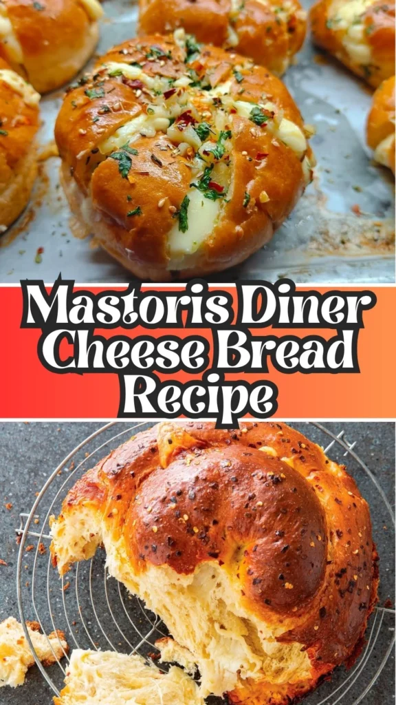Copycat Mastoris Diner Cheese Bread Recipe