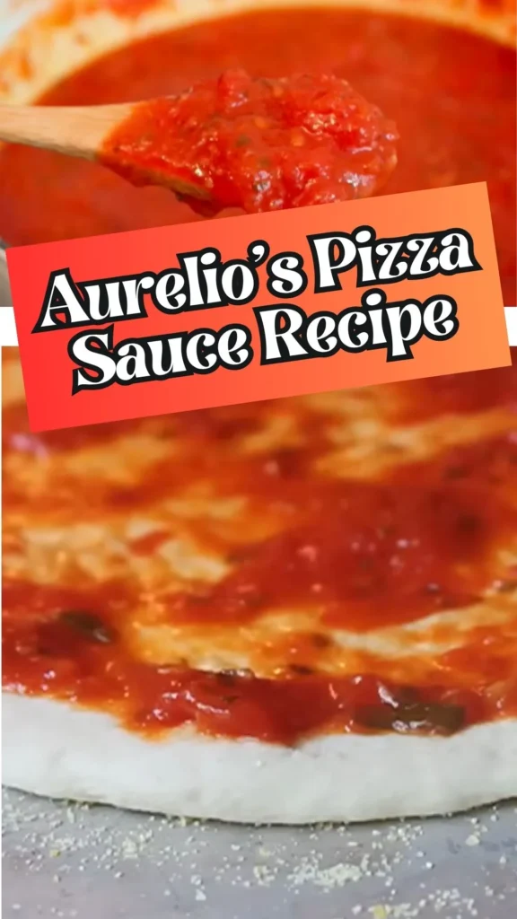 Homemade Aurelio’s Pizza Sauce