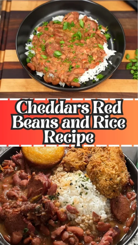 How to make Cheddars Red Beans and Rice