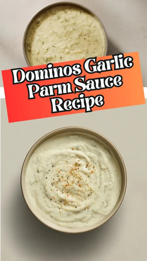 How to make Dominos Garlic Parm Sauce