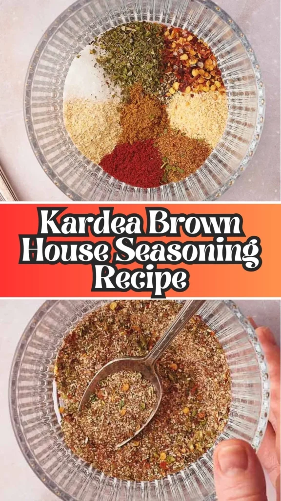 How to make Kardea Brown House Seasoning