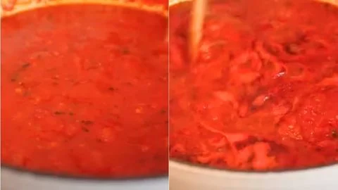 Low and slow cooking & Add the baking soda