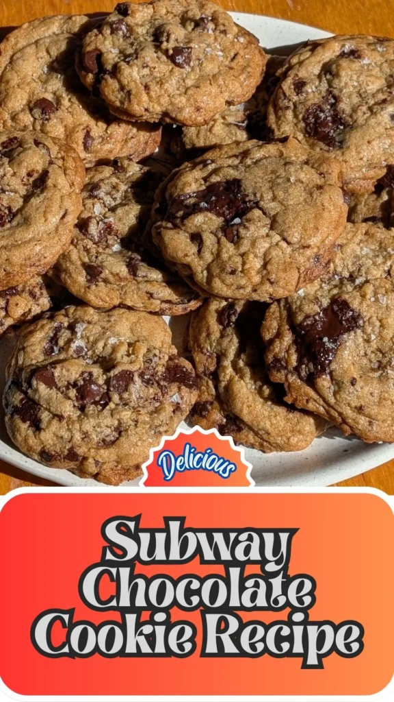 Copycat Subway Chocolate Cookie Recipe