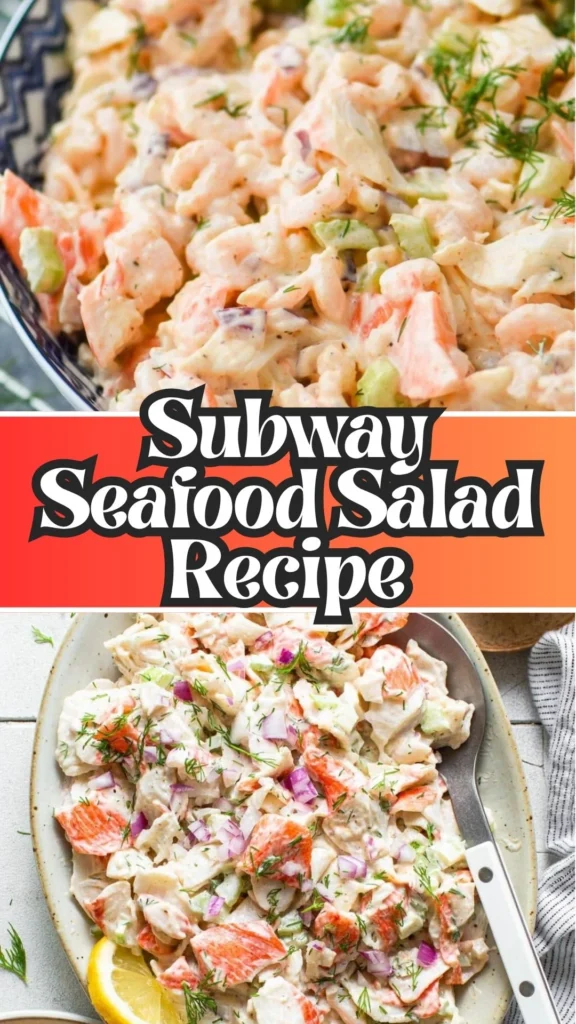 Copycat Subway Seafood Salad Recipe