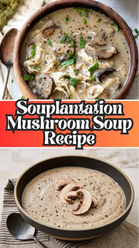 How to make Souplantation Mushroom Soup