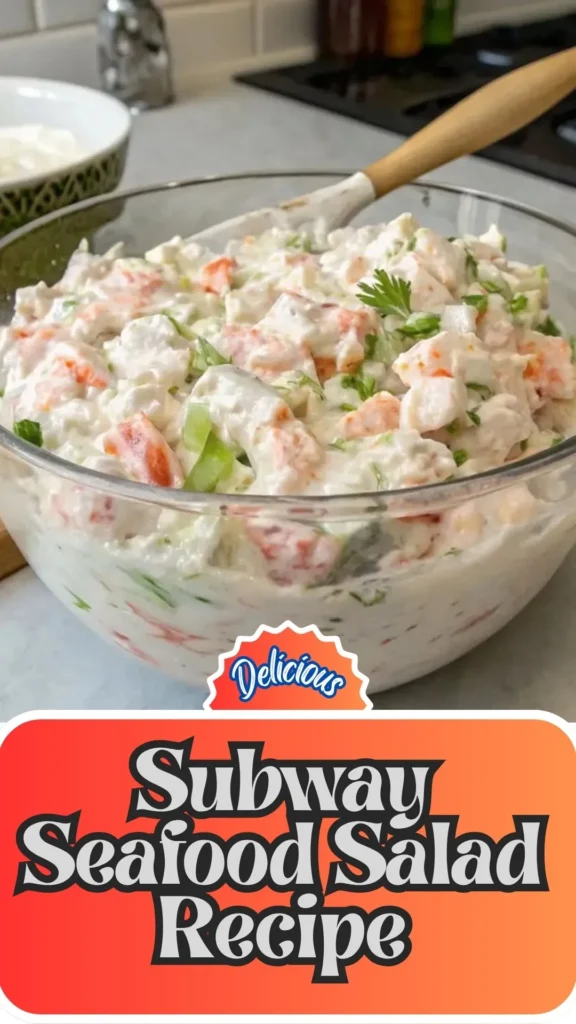 How to make Subway Seafood Salad