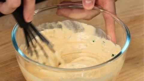 Make the Chipotle Ranch Dressing