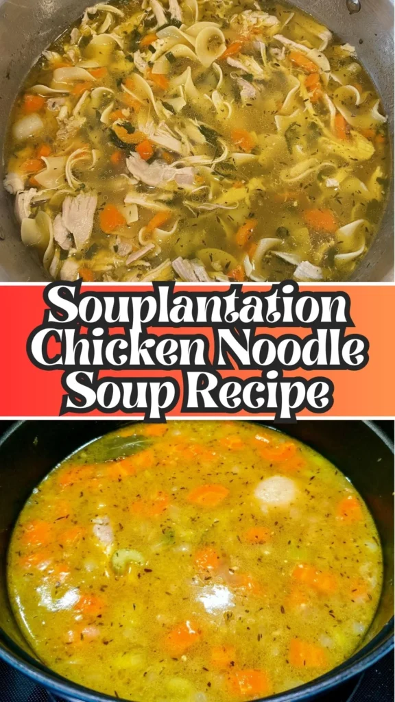 Recipe for Souplantation Chicken Noodle Soup