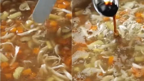 Build the Broth & Add the Vegetables