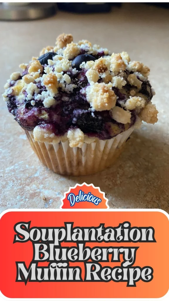 Copycat Souplantation Blueberry Muffin Recipe