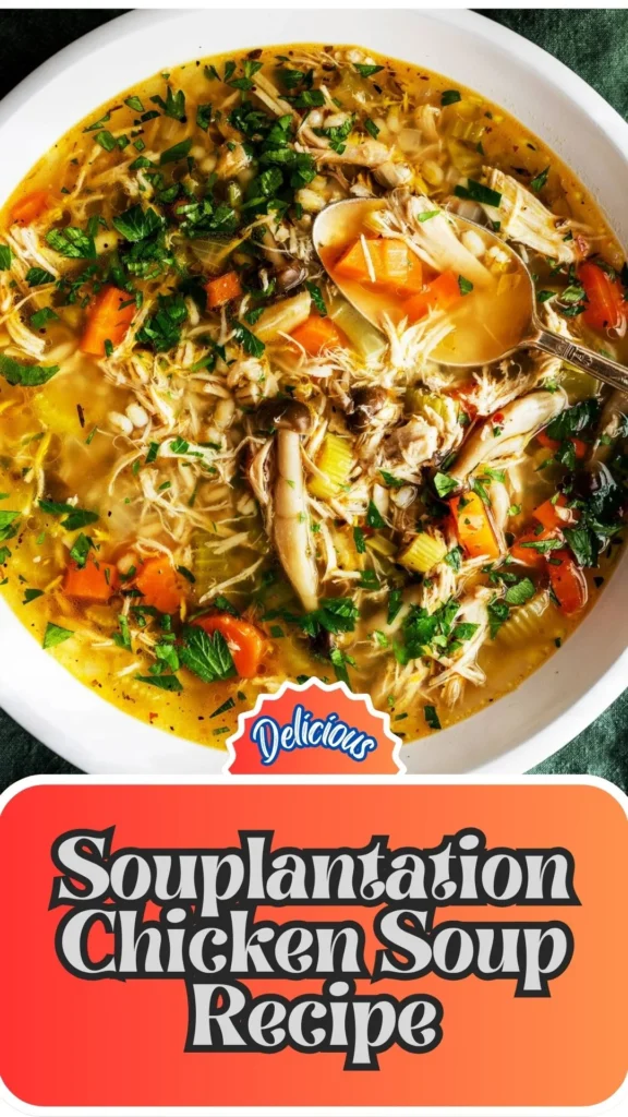 Copycat Souplantation Chicken Soup Recipe