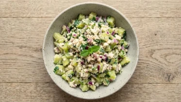 Feta Cucumber Salad Recipe