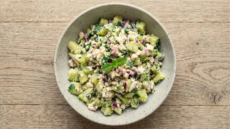 Feta Cucumber Salad Recipe