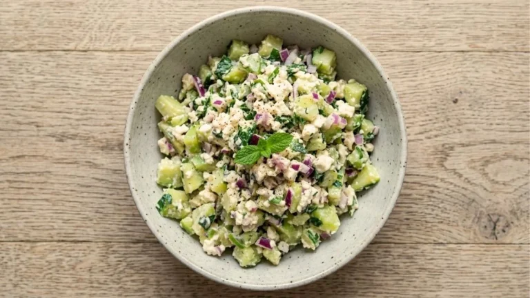 Feta Cucumber Salad Recipe
