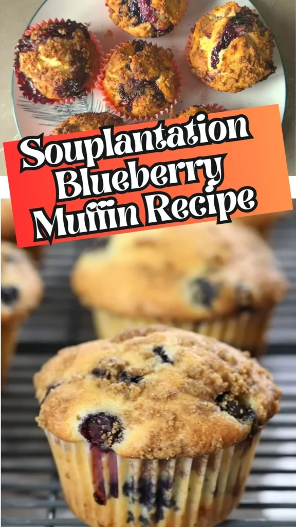 How to make Souplantation Blueberry Muffin