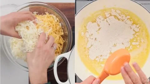 Mix the Cheese & Make the Roux