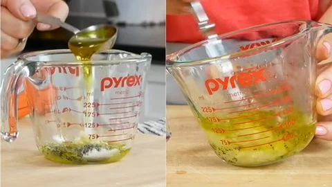 Prepare the Lemon Dressing