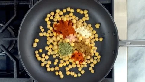Season the Chickpeas
