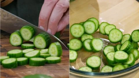 Slice the Cucumbers